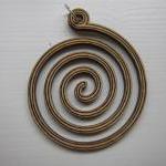 Wooden Spiral Necklace - Laser Cut From Plywood