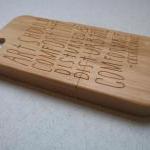 Iphone 5 Case - Wooden Cases Bamboo, Cherry And..