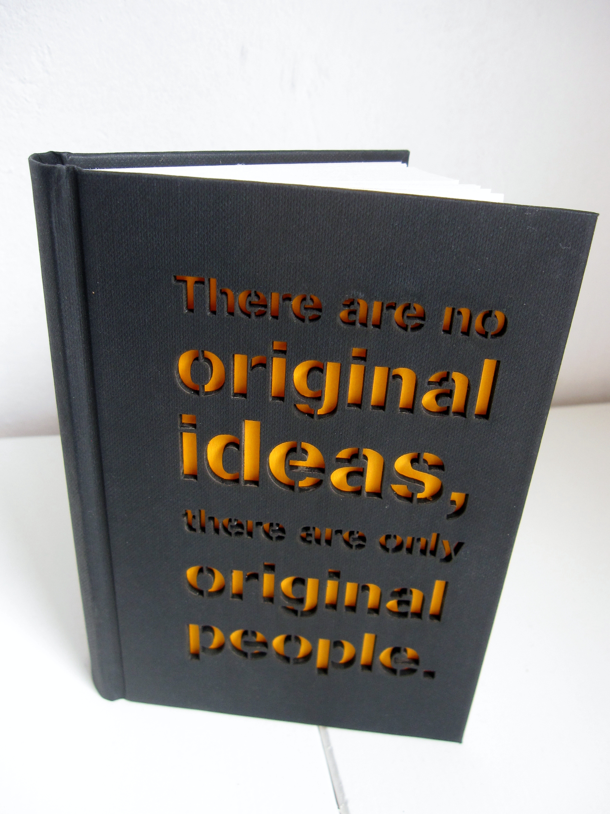 Notebook 'original People' With A Laser Cut Cover on Luulla